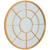 WANDSPIEGEL 80/80/3 cm  - Goldfarben, Design, Glas/Holzwerkstoff (80/80/3cm) - MID.YOU