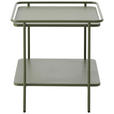 BEISTELLTISCH 45/45/44,3 cm Olivgrün quadratisch  - Olivgrün, Basics, Metall (45/45/44,3cm) - Xora