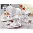 TALÍŘ DEZERTNÍ, kostní porcelán (bone china) - bílá/vícebarevná, Basics, keramika (22cm) - Novel TALÍŘ DEZERTNÍ, kostní porcelán (bone china) - bílá/vícebarevná, Basics, keramika (22cm) - Novel