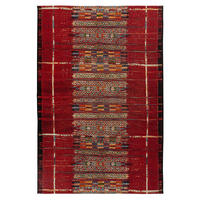 COVOR PENTRU EXTERIOR   - multicolor/roșu, Design, textil (120/170cm) - Novel