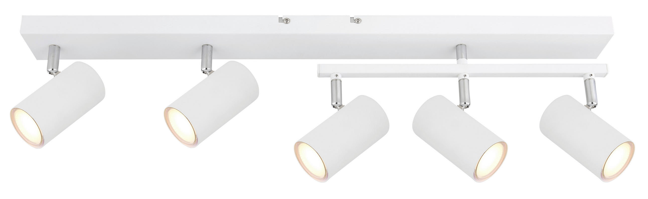 STRAHLER 70/35/17 cm  - Weiß, Design, Metall (70/35/17cm) - Globo