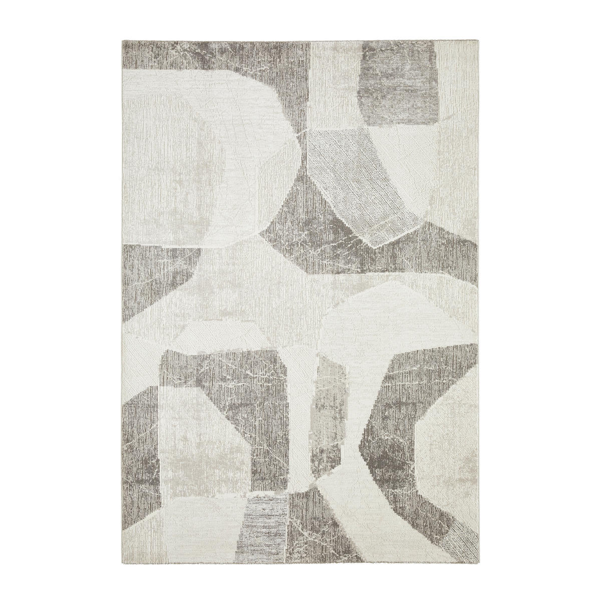 TKANÝ KOBEREC, 133/190 cm, šedá - šedá, Konvenční, textil/přírodní materiály (133/190cm) - Novel