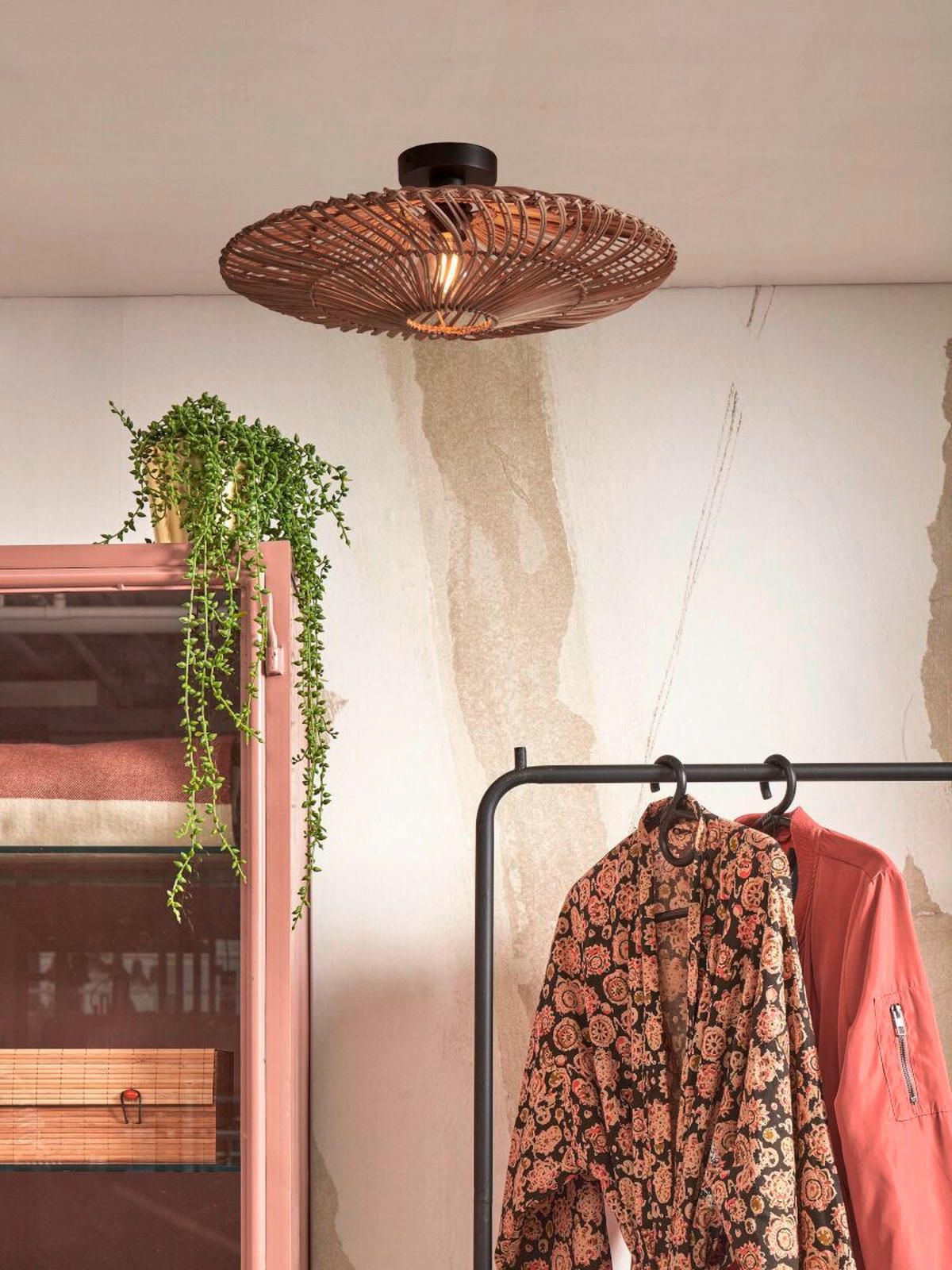 DECKENLEUCHTE GOOD&MOJO    - Naturfarben, Trend, Naturmaterialien (55mm) - Good & Mojo