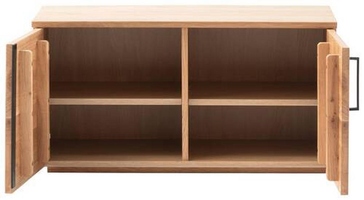 GARDEROBE 5-teilig  in 150/198/40 cm  - Eichefarben/Anthrazit, Natur, Holz/Holzwerkstoff (150/198/40cm)