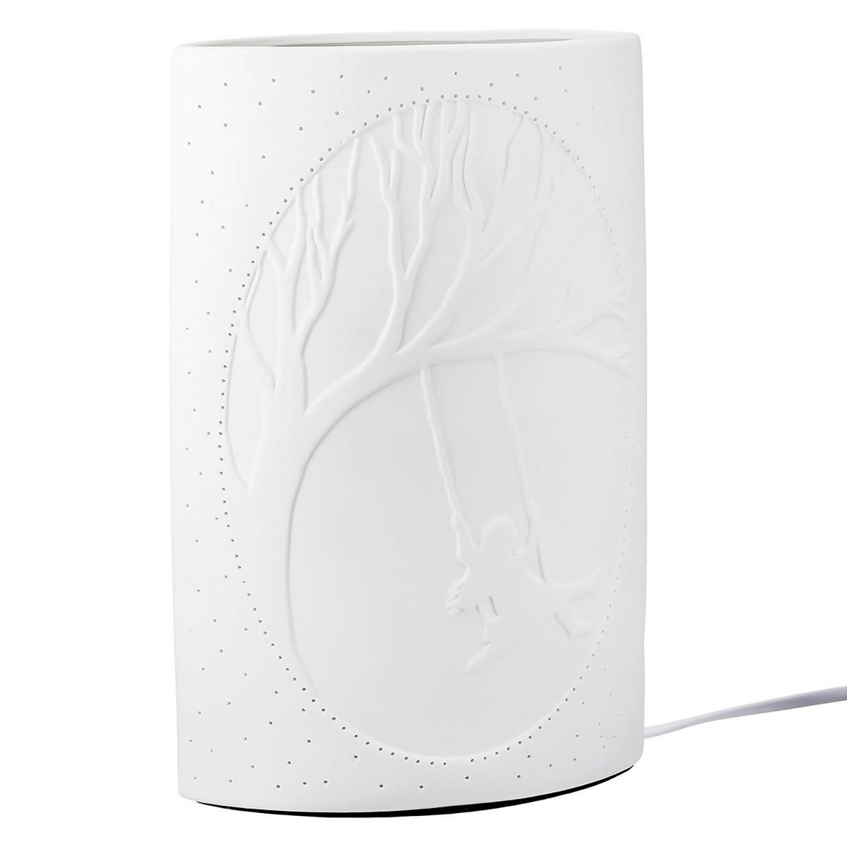 STIMMUNGSLEUCHTER   - Weiß, Basics, Keramik (18/28/10cm)