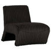 SESSEL in Cord Anthrazit  - Anthrazit/Schwarz, KONVENTIONELL, Kunststoff/Textil (68/72/89cm) - Carryhome