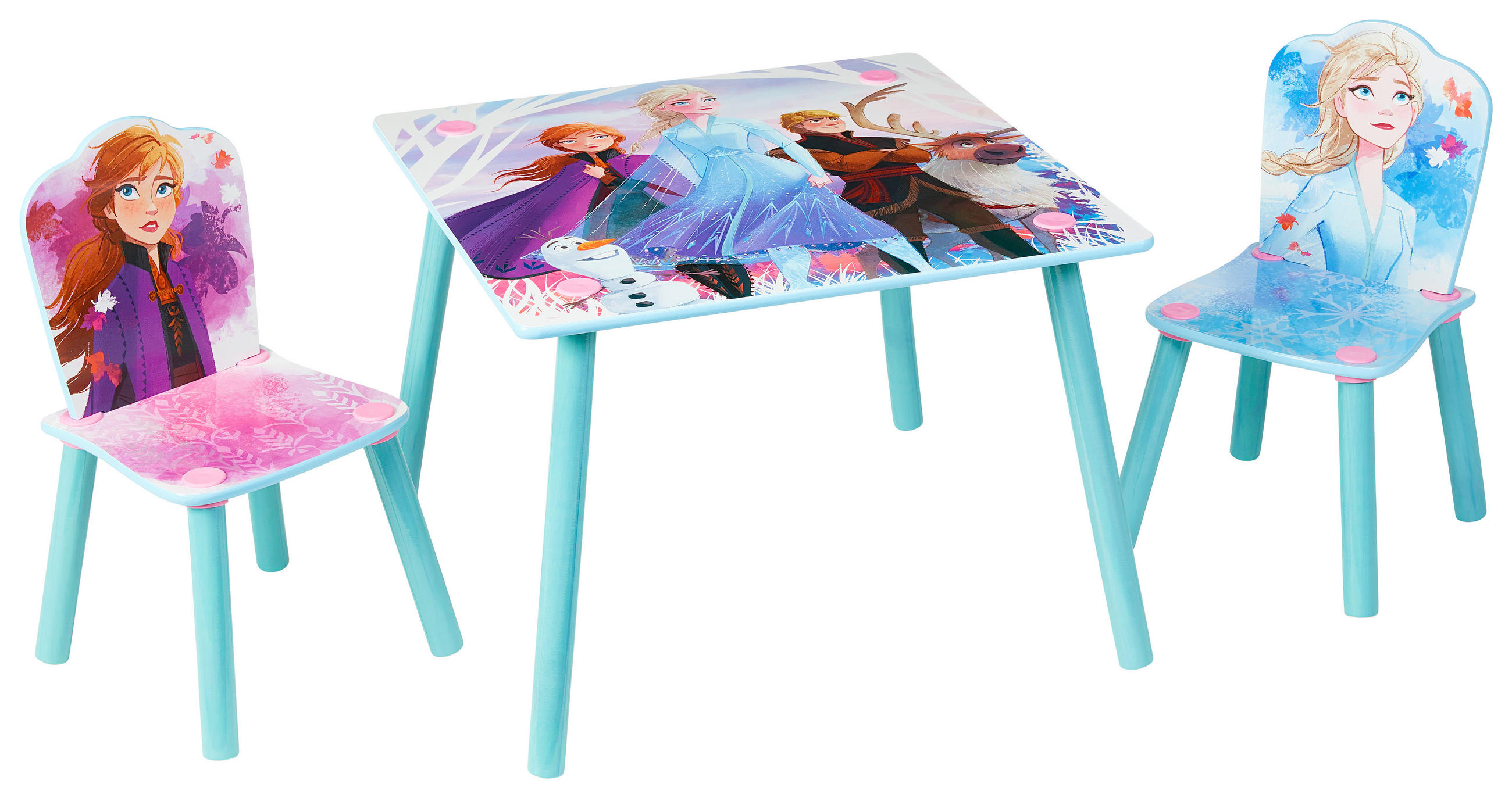 KINDERSITZGRUPPE Frozen Multicolor  - Multicolor, MODERN, Kunststoff/Metall - Disney