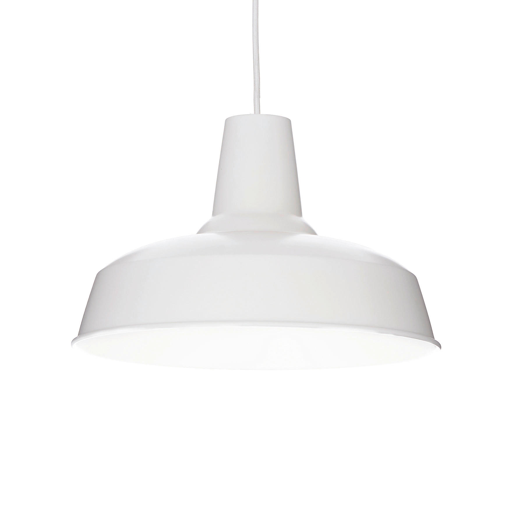 Ideal Lux Hängeleuchte Moby Weiß 47.5-222.5 cm