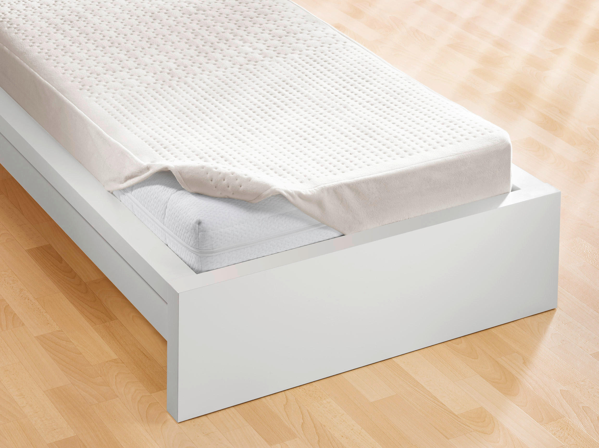 WÄRMEUNTERBETT - Weiss, Basics, Textil (39,5/37,2/18,8cm) - Beurer