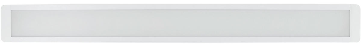 LED-DECKENLEUCHTE ALU-LINE 147/13/2,8 cm  - Weiß, Design, Metall (147/13/2,8cm)
