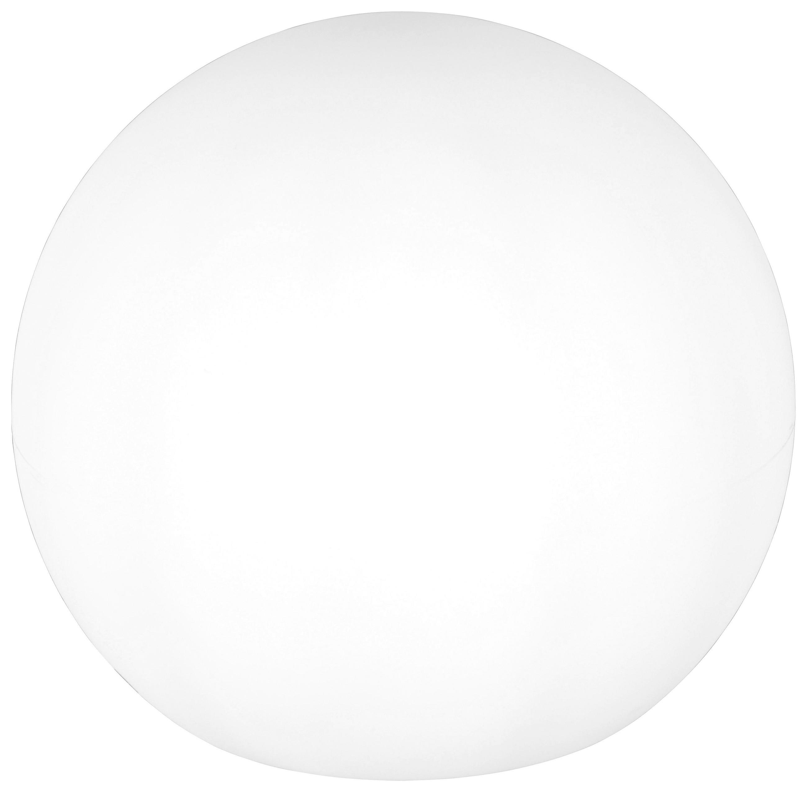 AUßENKUGELLEUCHTE BULY 40 cm  - Transparent/Weiß, Design, Kunststoff (40cm) - Newgarden