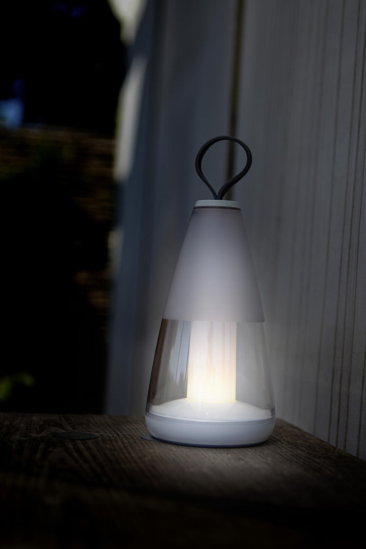 LED-AUßENLEUCHTE Pepper 12/29 cm   - Weiß, Design, Kunststoff (12/29cm)