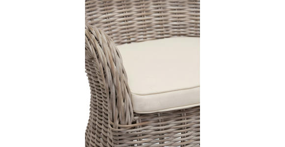 STUHL  - Creme/Grauweiß, Trend, Holz/Textil (64/88/56cm) - Landscape