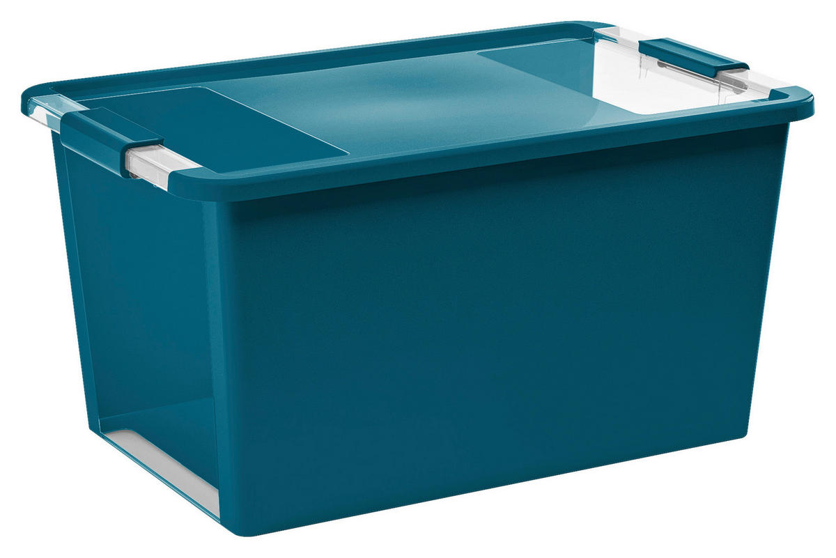 AUFBEWAHRUNGSBOX  - Türkis, KONVENTIONELL, Kunststoff (35/28/55cm)