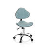 OTOČNÁ ŽIDLE PRO MLÁDEŽ, mátově zelená - mátově zelená, Basics, plast (47/87-98/49cm) - MID.YOU