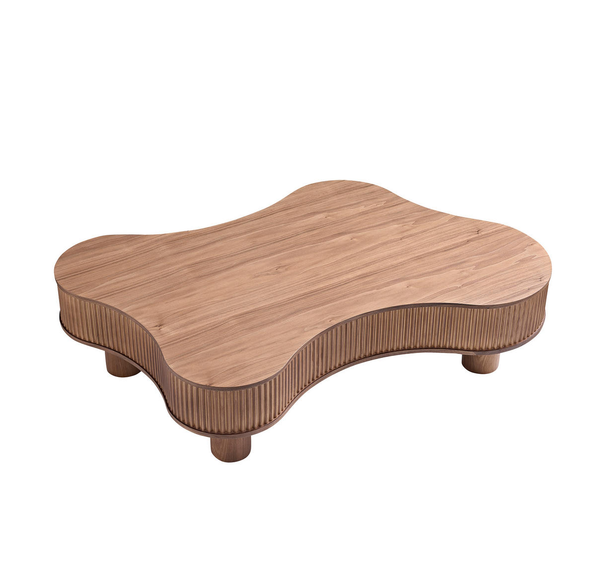 COUCHTISCH - Walnussfarben, MODERN, Holzwerkstoff (116/77/32cm) - Livetastic