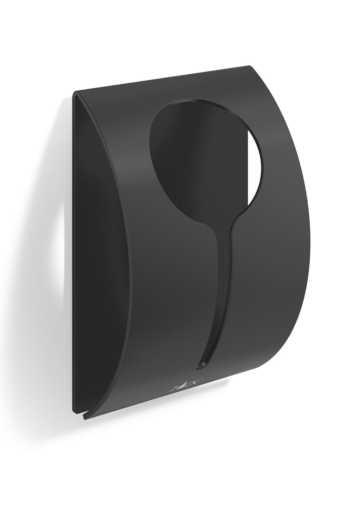 HANDTUCHKLEMME - Schwarz, Basics, Metall (5,0/7,4/2,7cm) - Zack