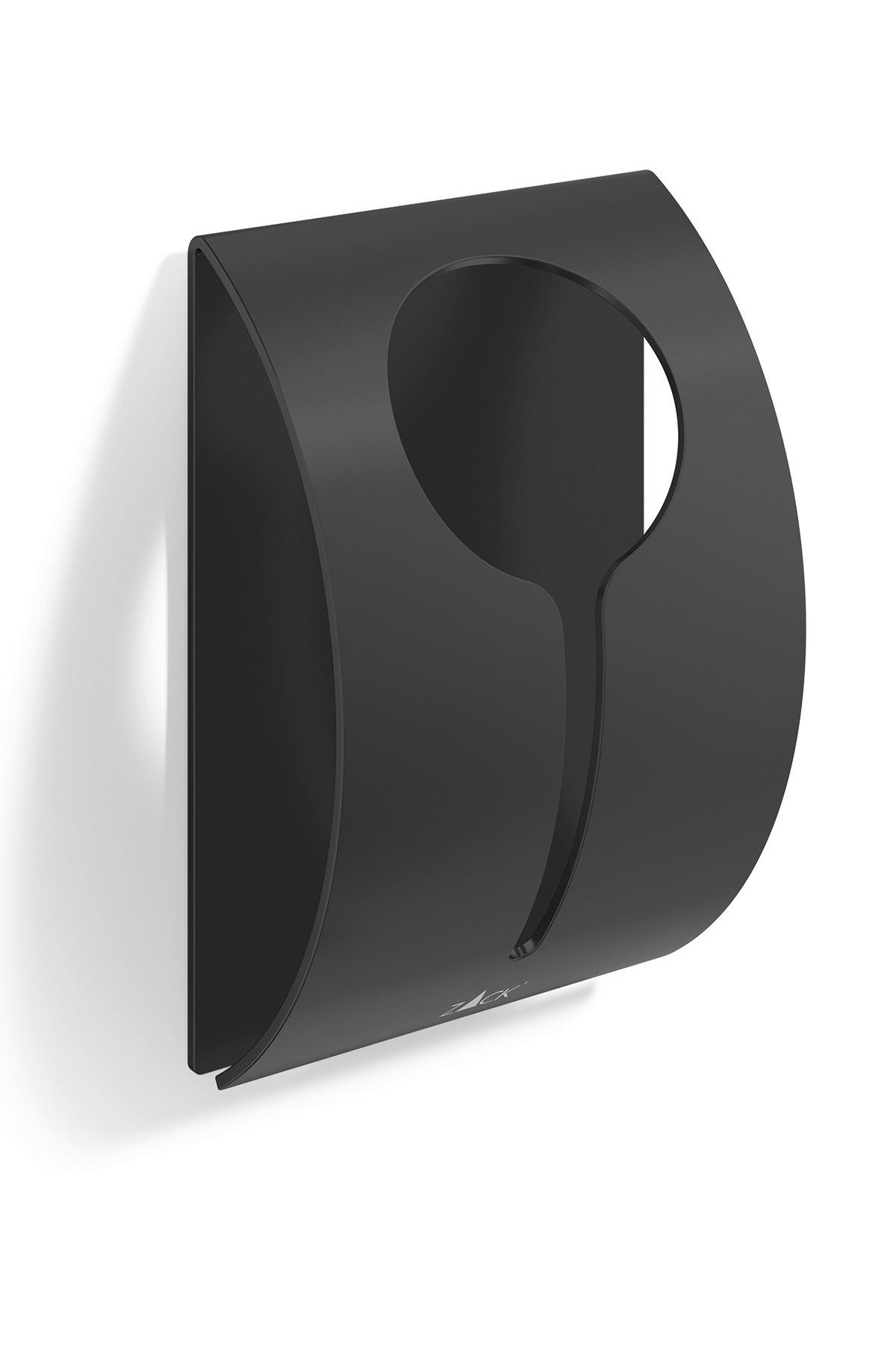 HANDTUCHKLEMME - Schwarz, Basics, Metall (5,0/7,4/2,7cm) - Zack