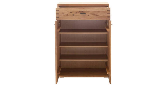 GARDEROBE in 175/208/37 cm - Wildeiche, Natur, Holz/Holzwerkstoff (175/208/37cm) - Waldwelt
