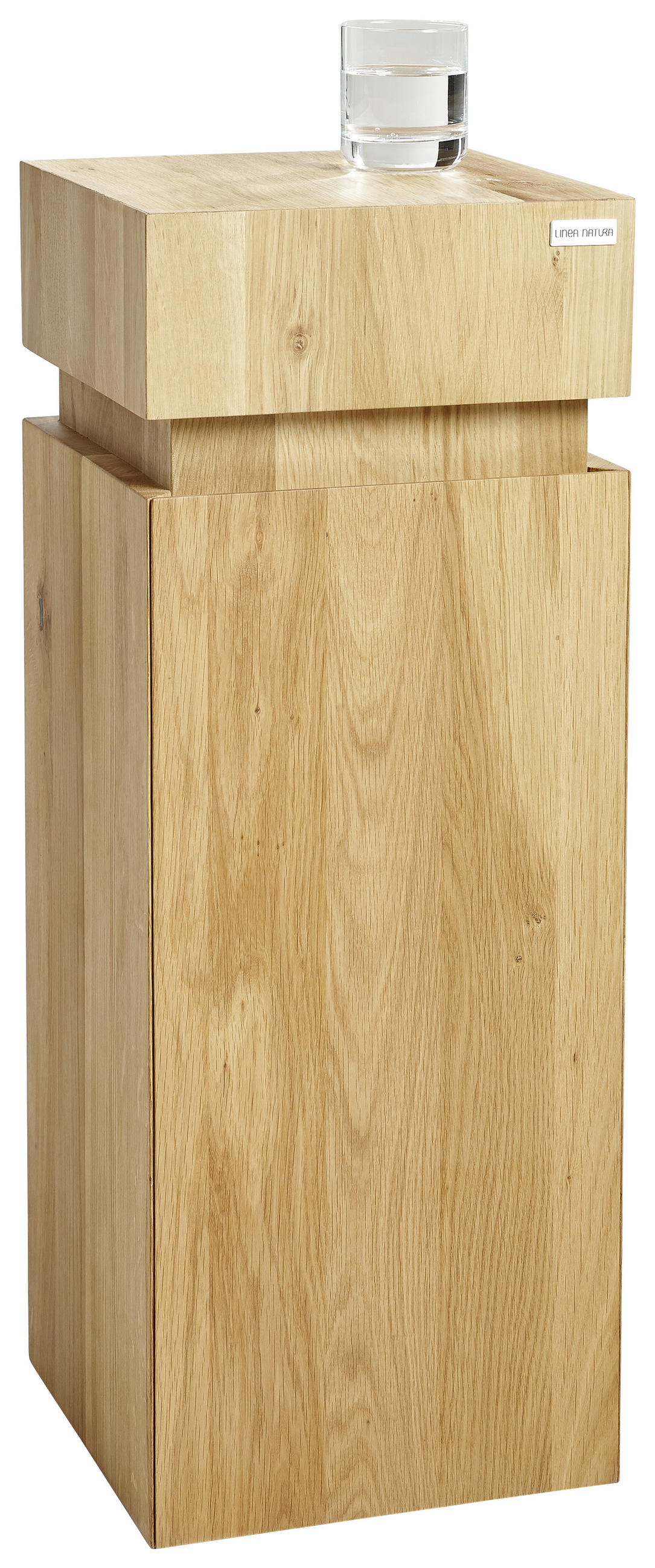 BEISTELLTISCH in Holz 30/30/80 cm  - Eichefarben, Modern, Holz (30/30/80cm) - Linea Natura
