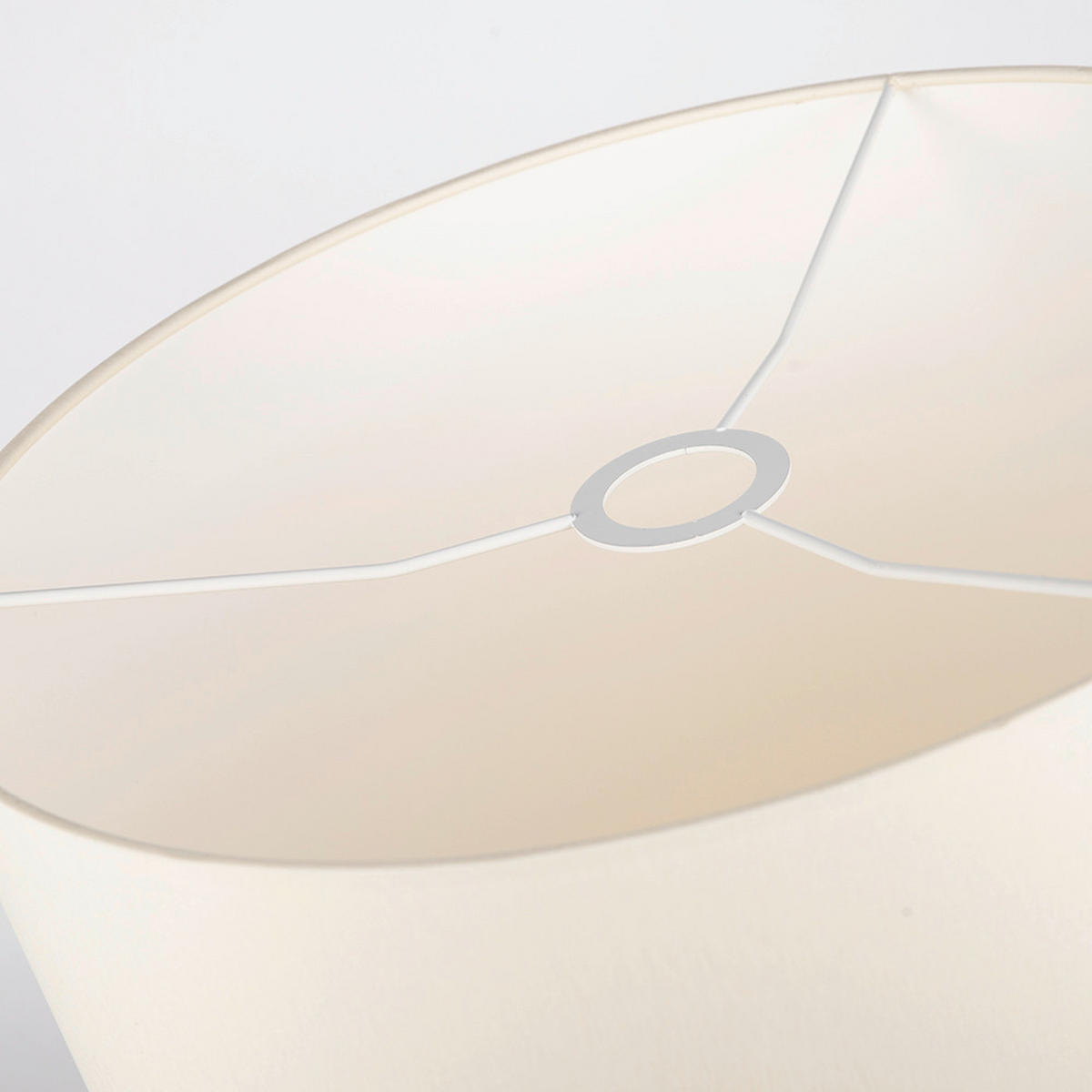 LEUCHTENSCHIRM 40/35 cm   - Creme, Basics, Textil/Metall (40/35cm)