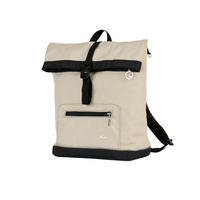 WICKELRUCKSACK Space Bag  - Hellgelb, Basics, Textil (37/40/18cm) - Hartan