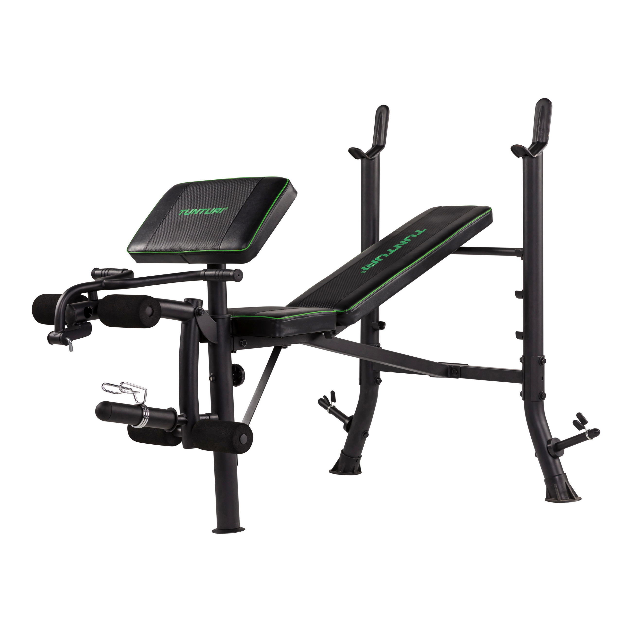 HANTELBANK  - Schwarz, KONVENTIONELL, Holz/Kunststoff (166/108/119cm)
