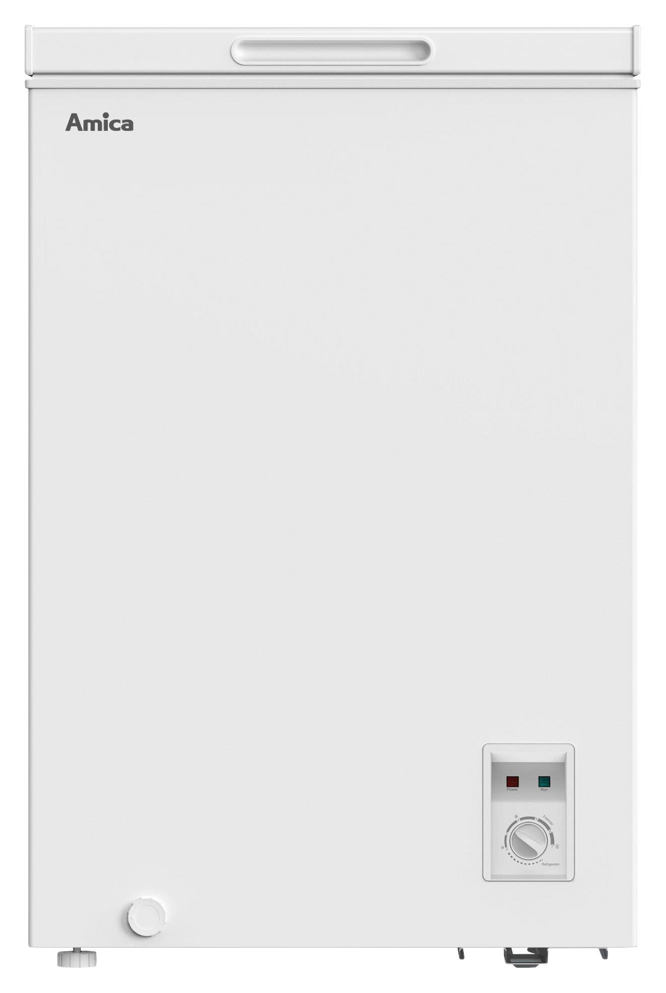 GEFRIERTRUHE GT 311 105 W  - Weiß, Natur, Kunststoff/Metall (54,5/83,5/47,6cm) - Amica