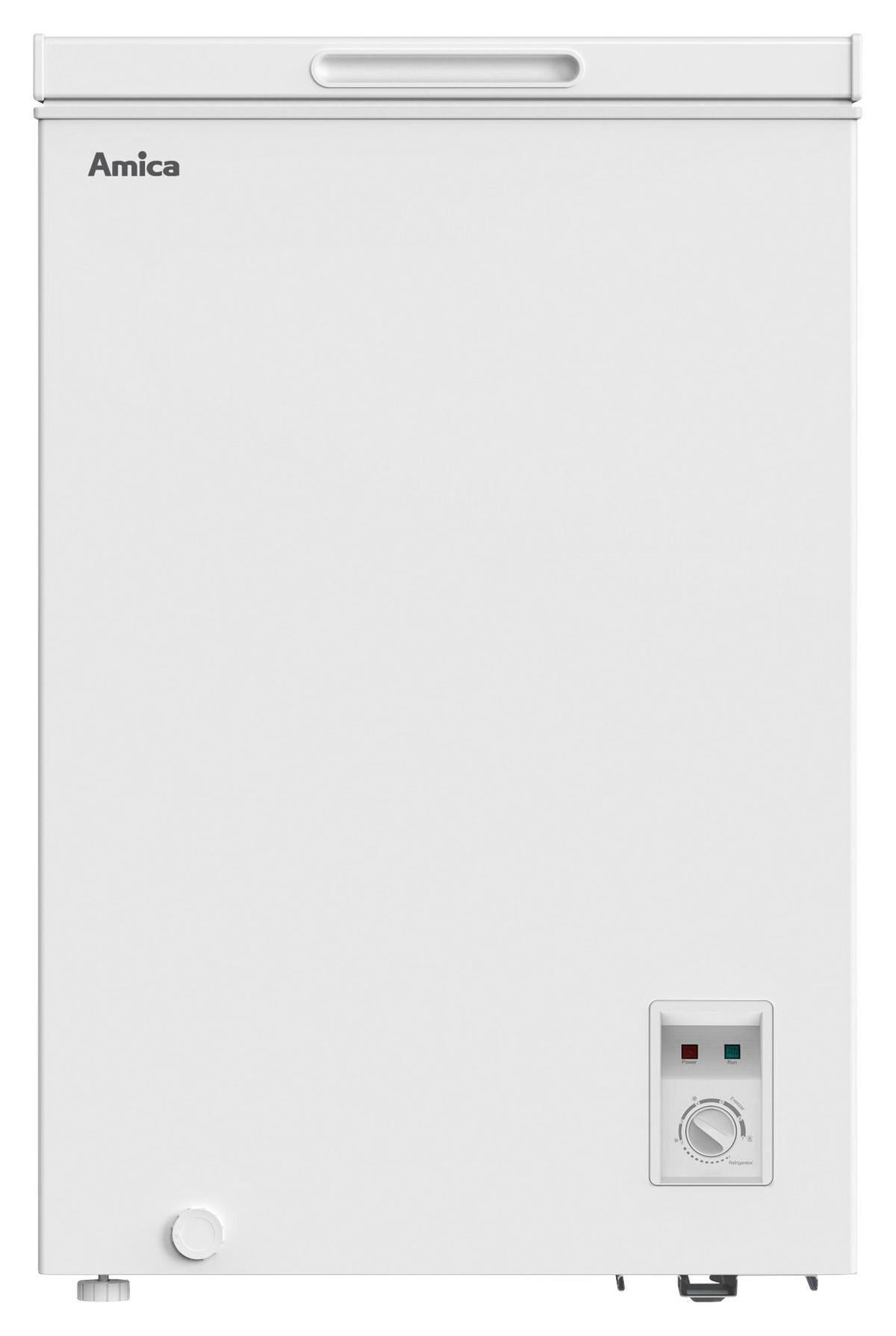 GEFRIERTRUHE GT 311 105 W  - Weiß, Natur, Kunststoff/Metall (54,5/83,5/47,6cm) - Amica