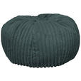 POUF Cord 60/30/60 cm  - Dunkelgrau, Design, Textil (60/30/60cm) - Carryhome