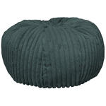 POUF Cord 60/30/60 cm  - Dunkelgrau, Design, Textil (60/30/60cm) - Carryhome