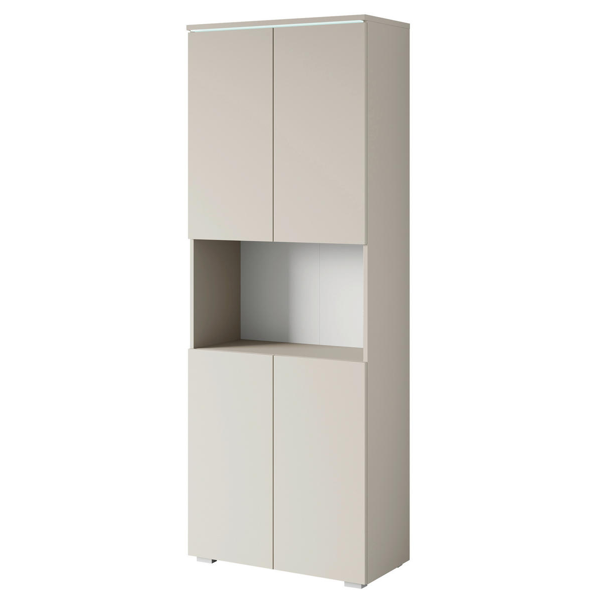 AKTENSCHRANK 68/181,9/33 cm  - Kaschmir/Beige, Design, Holzwerkstoff (68/181,9/33cm) - Livetastic