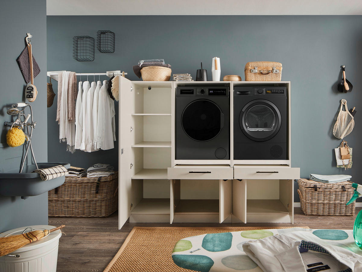 HAUSWIRTSCHAFTSRAUM 185/162/67,5 cm  in Kaschmir  - Kaschmir, Design, Holzwerkstoff (185/162/67,5cm)