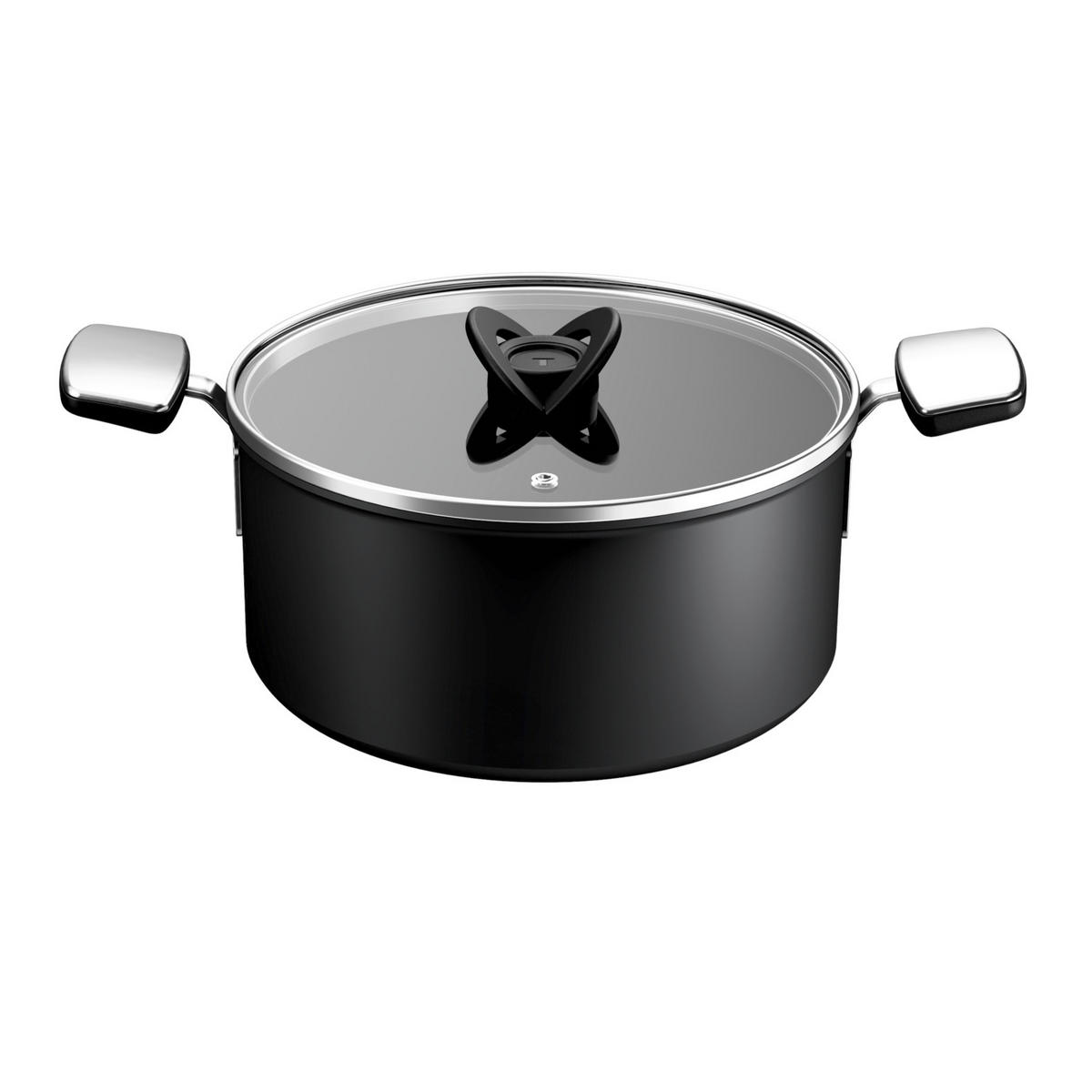 ŠERPA ZA SPORO KUVANJE Tefal Excellence+   - crna, Osnovno, metal (24cm) - Tefal