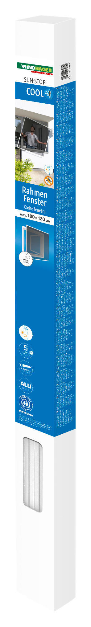 Fliegengitter 140x150 Cm Anthrazit, Zuschneidbar