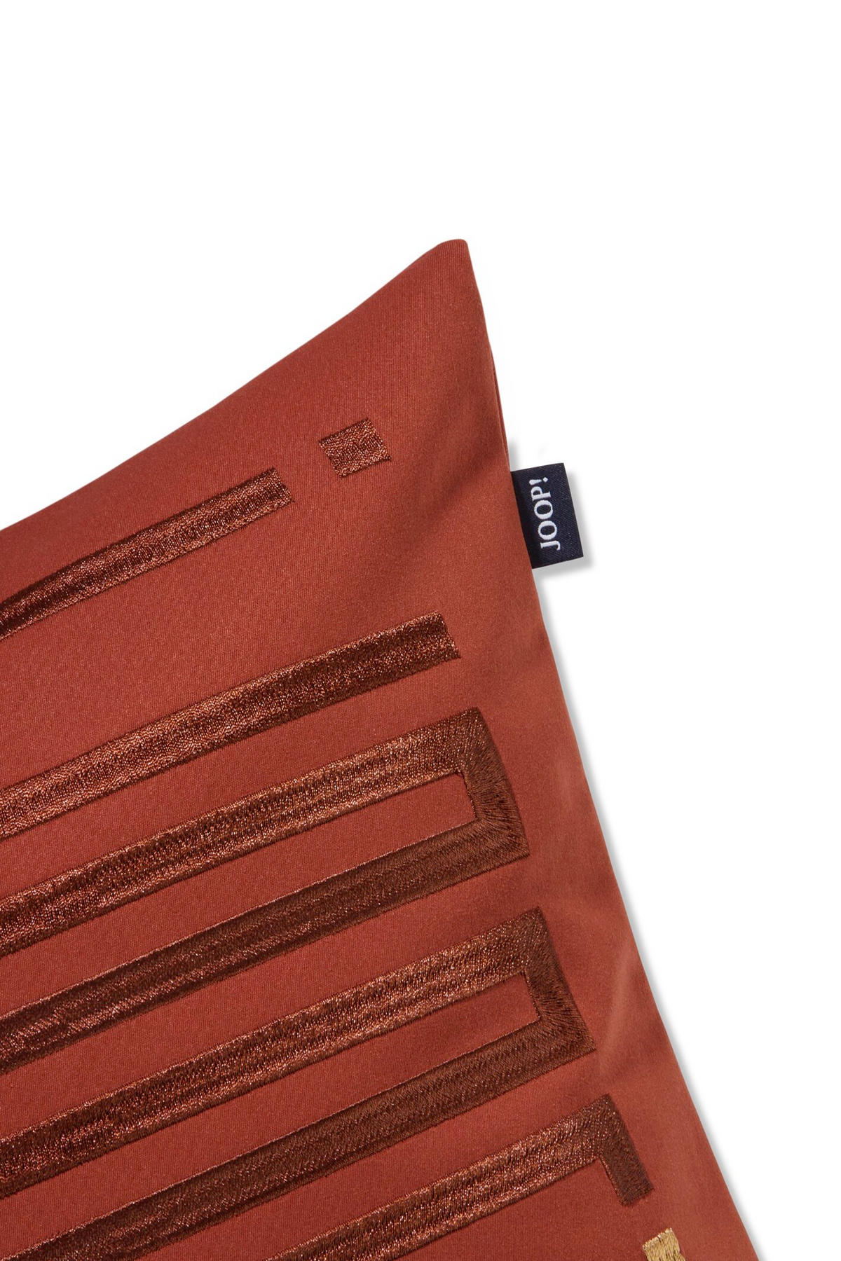 KISSENBEZUG J!Bars 40/60 cm  - Terracotta/Orange, Design, Textil (40/60cm) - Joop!