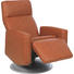 RELAXSESSEL in Leder Braun - Alufarben/Braun, Design, Leder/Metall (72/109/78cm) - Sedda RELAXSESSEL in Leder Braun - Alufarben/Braun, Design, Leder/Metall (72/109/78cm) - Sedda