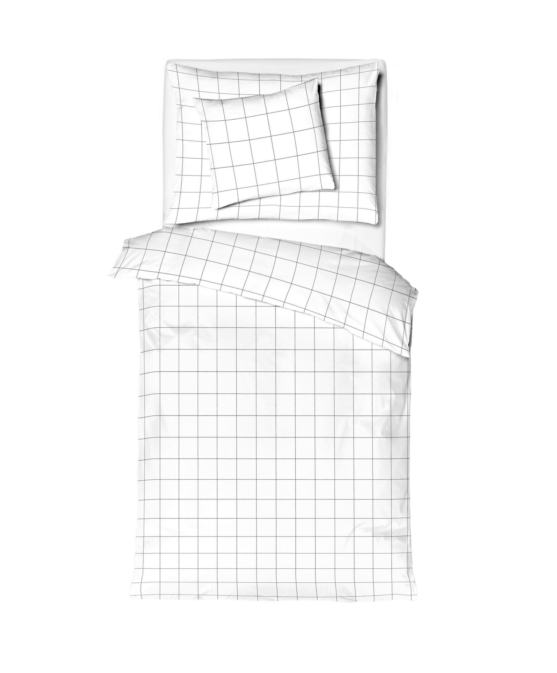 ÁGYNEMŰHUZAT-GARNITÚRA 140/200 cm  - fehér, Basics, textil (140/200cm)