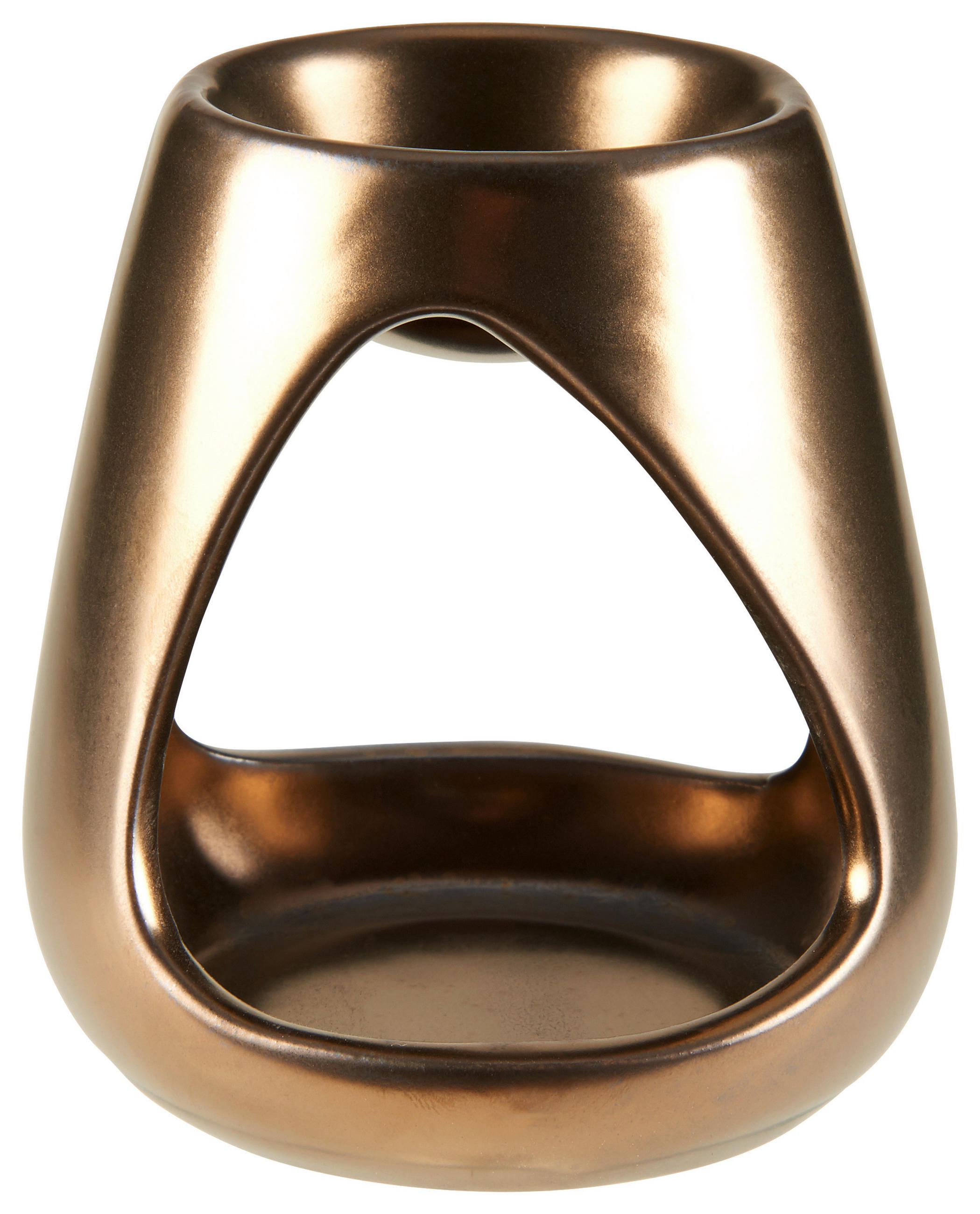 DUFTLAMPE 9/10 cm  - Bronzefarben, Basics, Keramik (9/10cm)