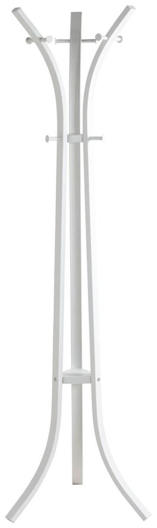 Kleiderständer 25388 Weiß Stahl 9 Haken H: 177 cm