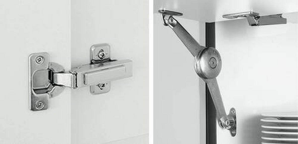 KÜCHENLEERBLOCK 340 cm   in Graphitfarben  - Edelstahlfarben/Eichefarben, Design, Holzwerkstoff/Metall (340cm) - Impuls