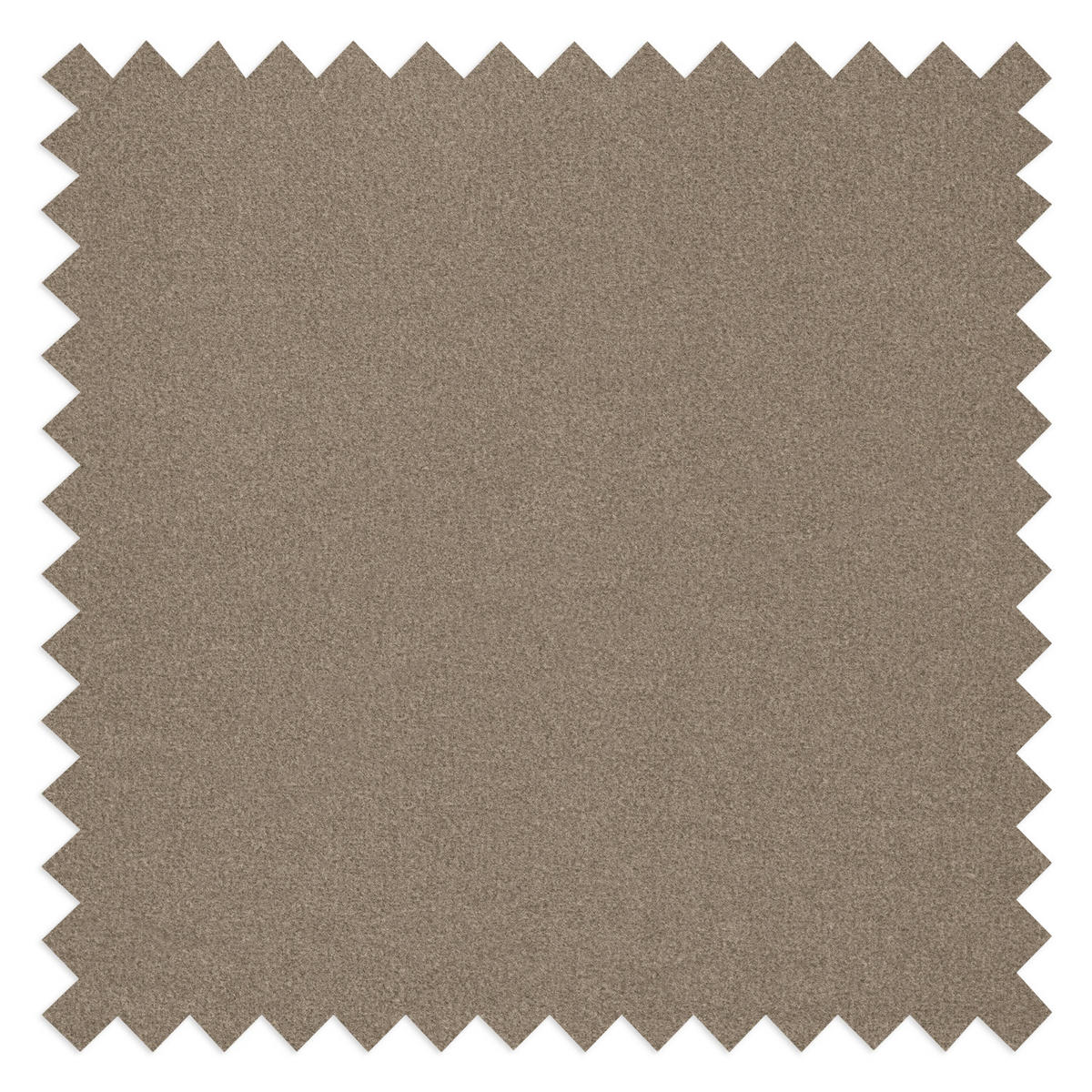 ECKSOFA Naomi in Velours Braun Rückenkissen  243/284 cm  - Schwarz/Braun, Design, Kunststoff/Textil (243/284cm) - P & B