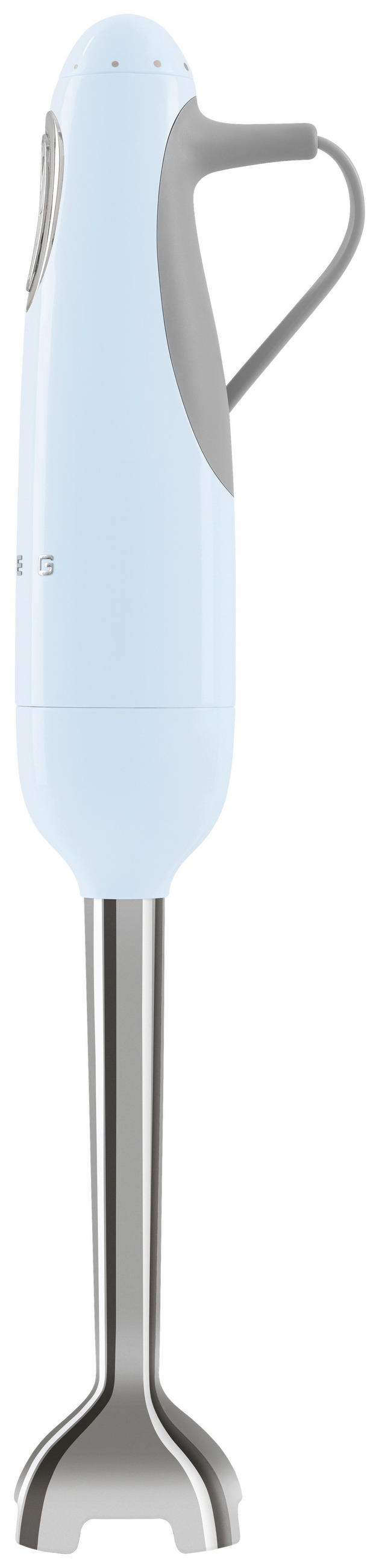 STABMIXER 50'S STYLE  - Edelstahlfarben/Pastellblau, Basics, Kunststoff/Metall (6,5/41,4/6,5cm) - SMEG