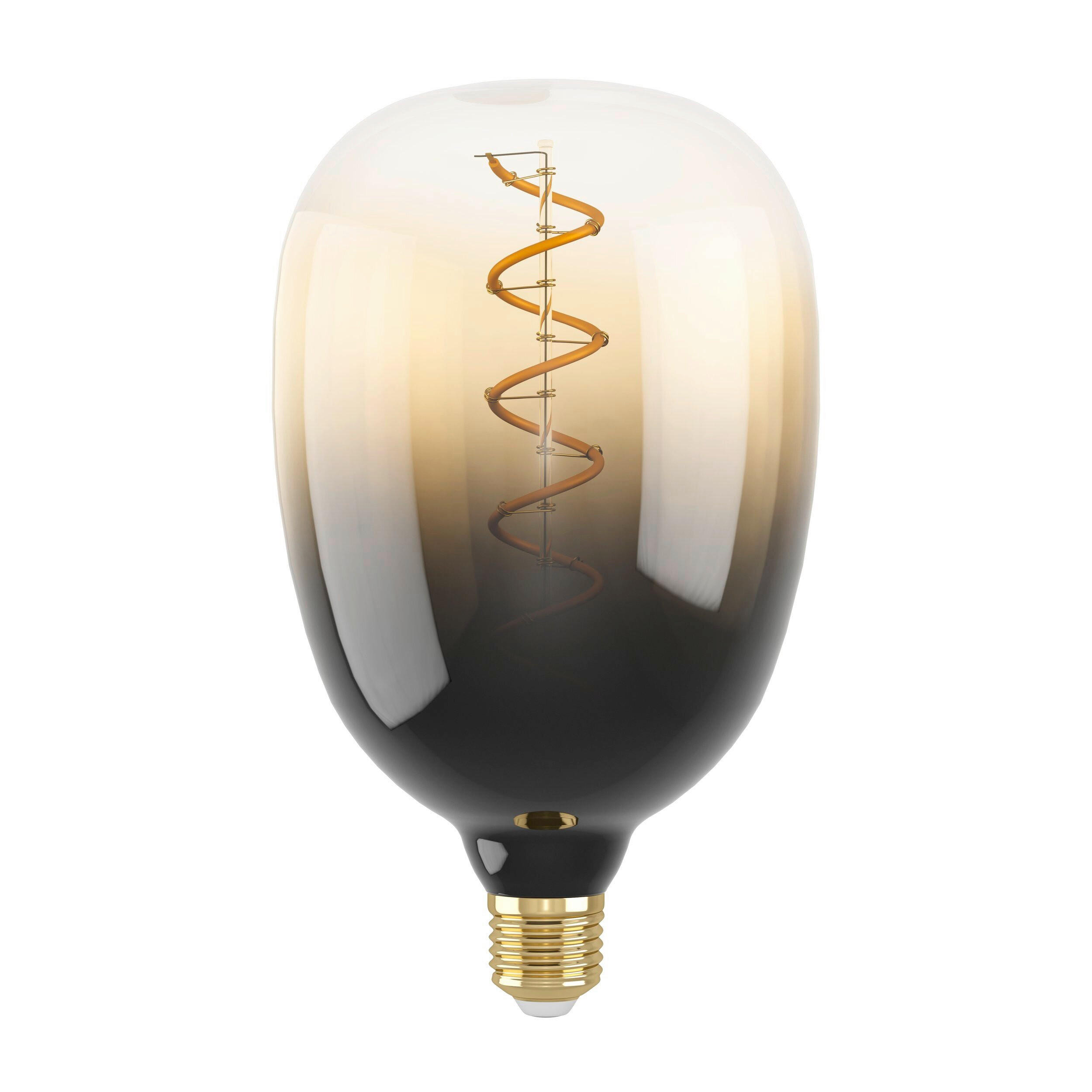 DEKORATIV LJUSKÄLLA E27 4 W   - sandfärgad, Basics, glas (12/21cm) - Eglo