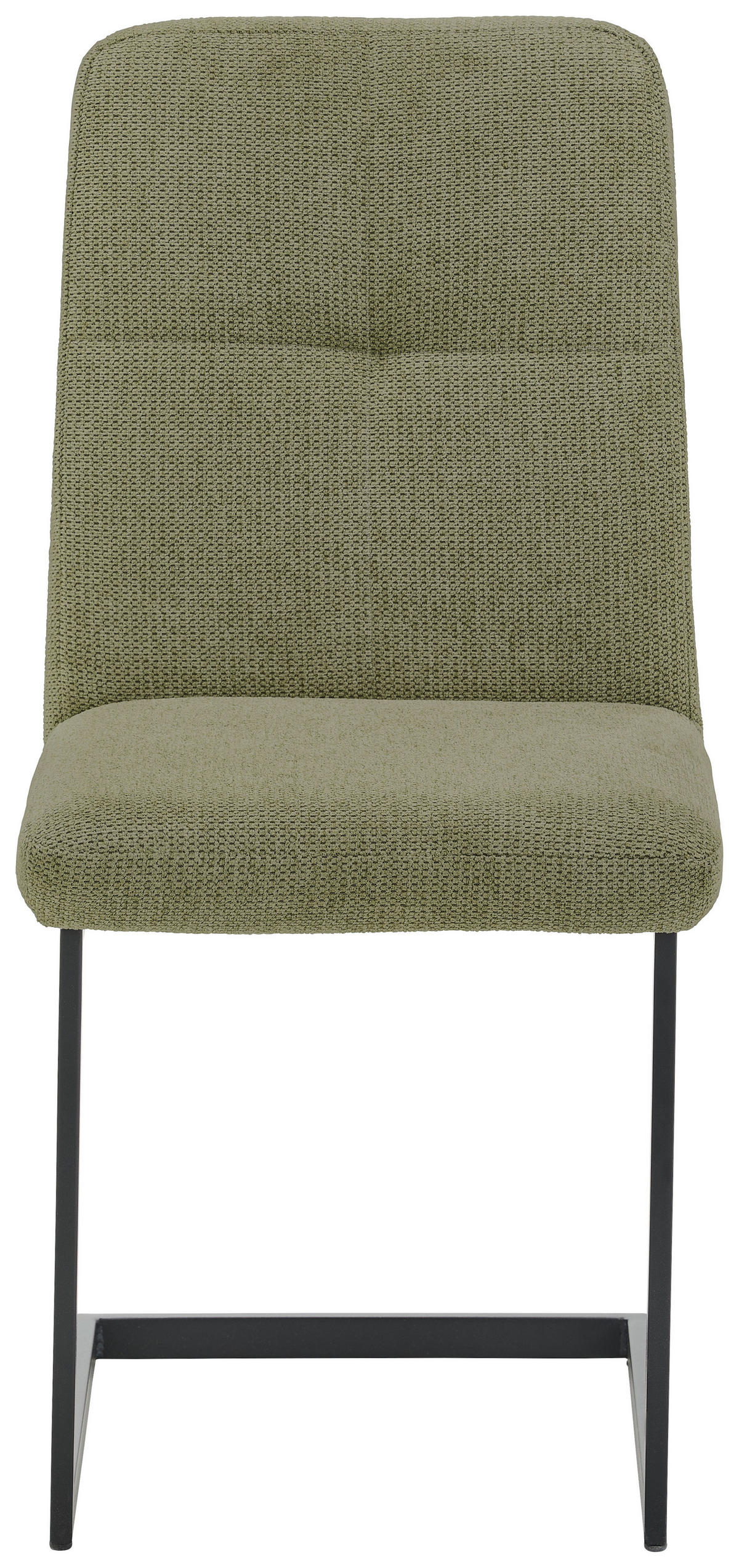 STUHL - Schwarz/Hellgrün, Design, Textil/Metall (45/92,5/62cm) - Novel