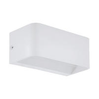 LED FALILÁMPA - fehér, Konventionell, fém (20/8cm)