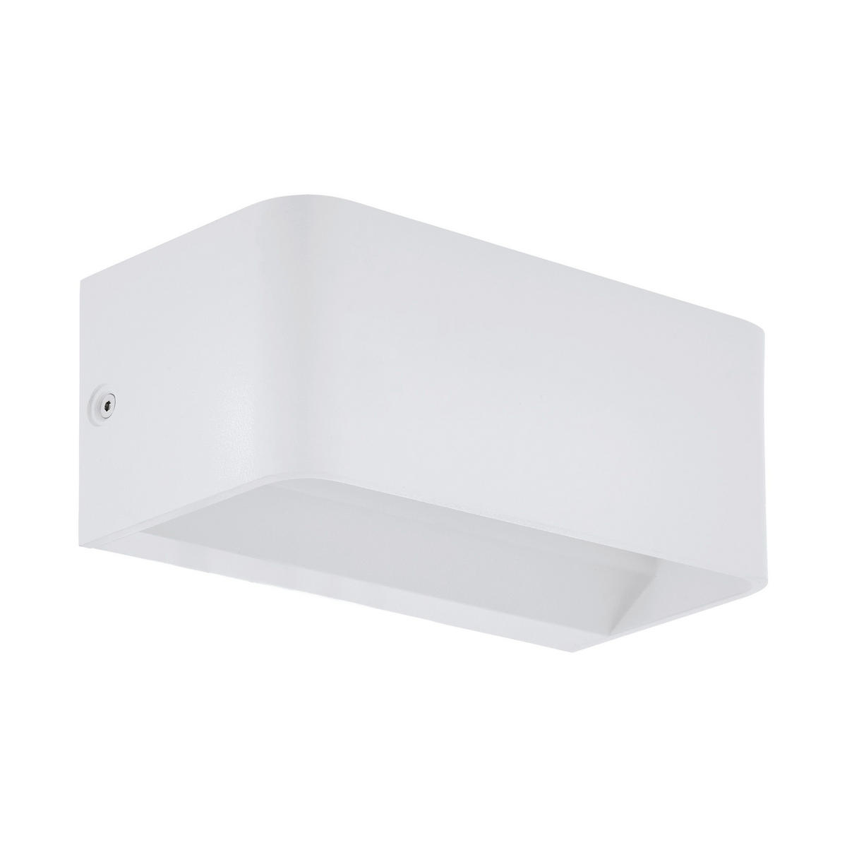 LED FALILÁMPA - fehér, Konventionell, fém (20/8cm)