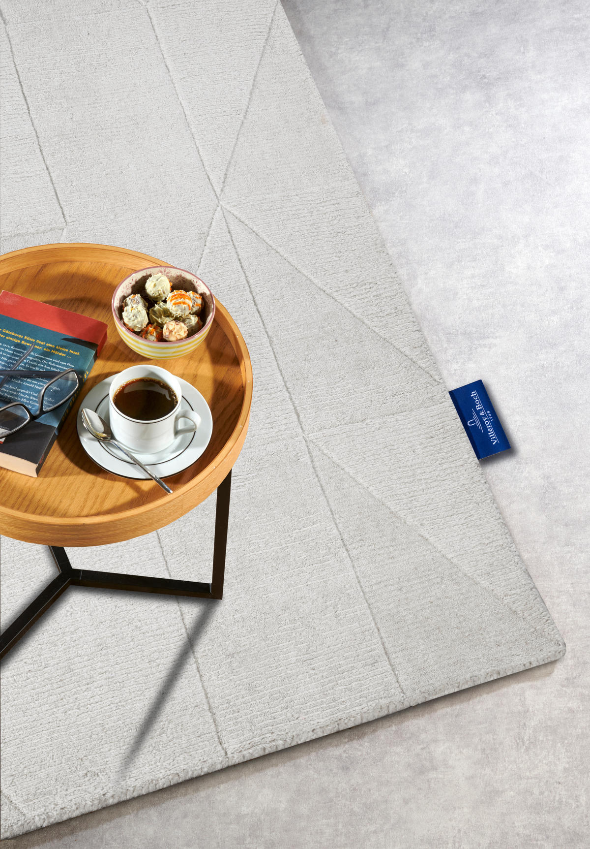 HANDWEBTEPPICH 160/230 cm Kollektion 1906 Creme  - Creme, Design, Textil (160/230cm) - Villeroy & Boch