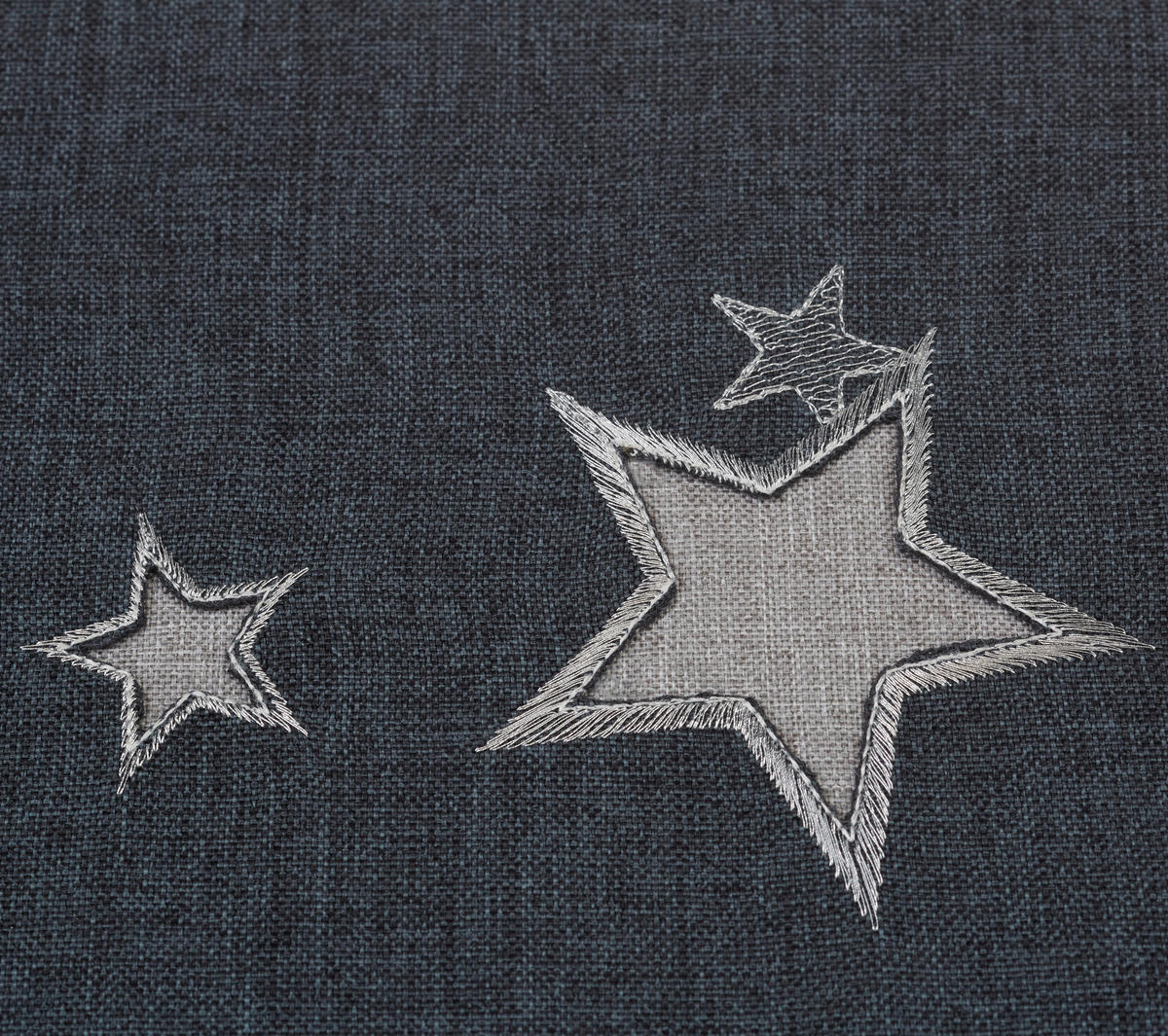 DEKORAČNÝ VANKÚŠ 50/50 cm - sivá/antracitová, Konventionell, textil (50/50cm) - X-Mas