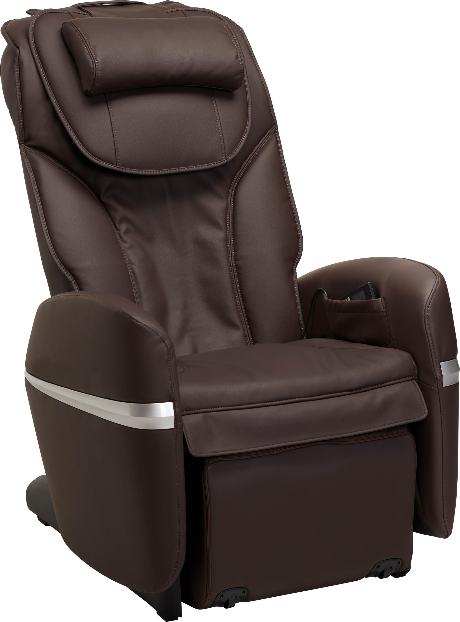 MASSAGESESSEL Lederlook Braun    - Braun, KONVENTIONELL, Textil (78/90-116/110-182cm) - Cantus